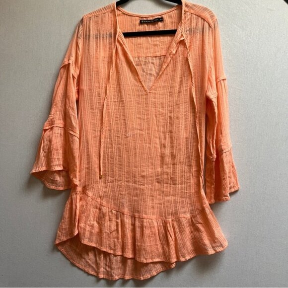 VIX Paula Hermanny beach swim cover up dress Sz M - Picture 2 of 10